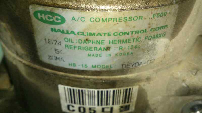 COMPRESOR AIRE ACONDICIONADO HYUNDAI MATRIX D 3EA