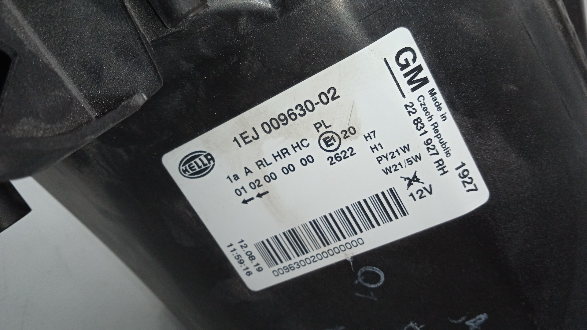 FARO DERECHO OPEL INSIGNIA 