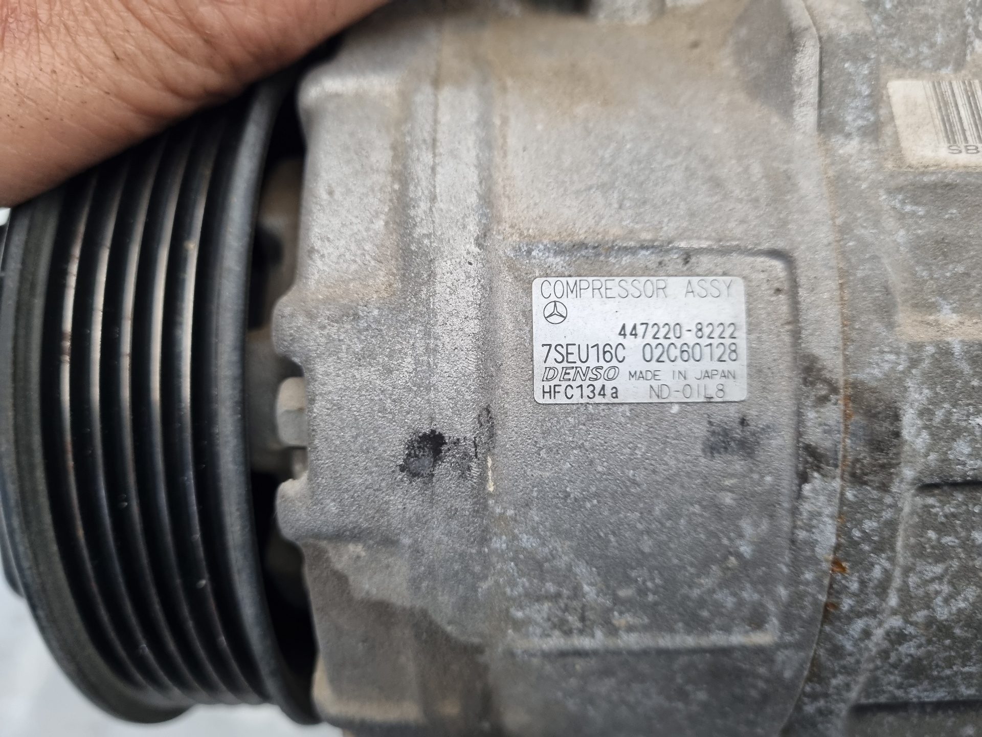 COMPRESOR AIRE ACONDICIONADO MERCEDES-BENZ CLASE C G111955