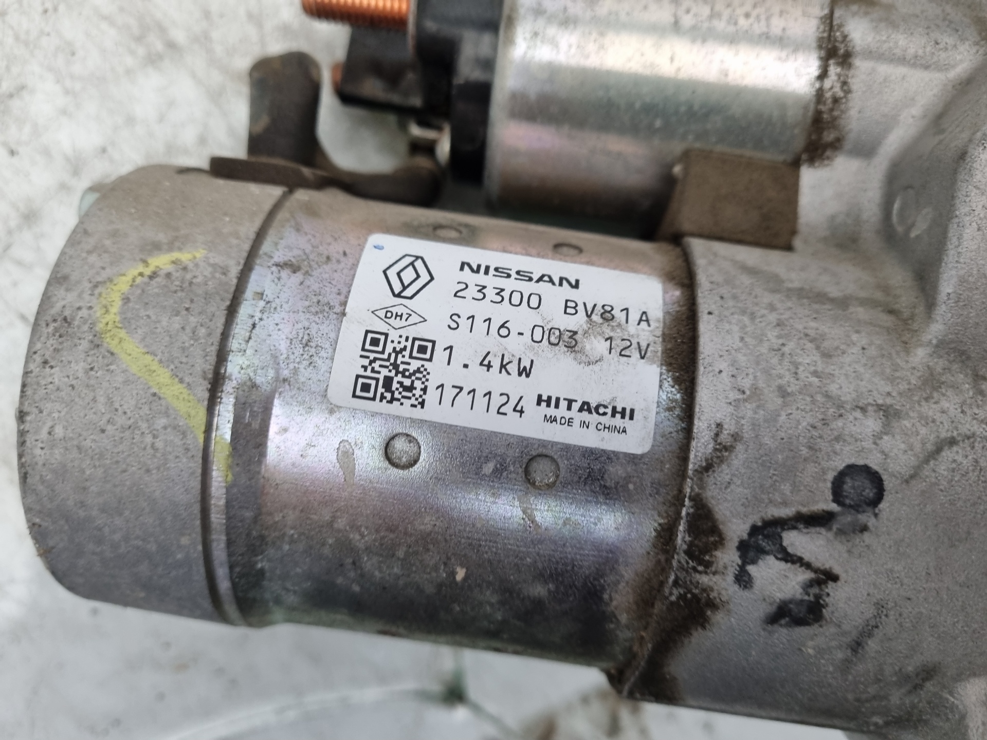 MOTOR ARRANQUE RENAULT KADJAR MR16