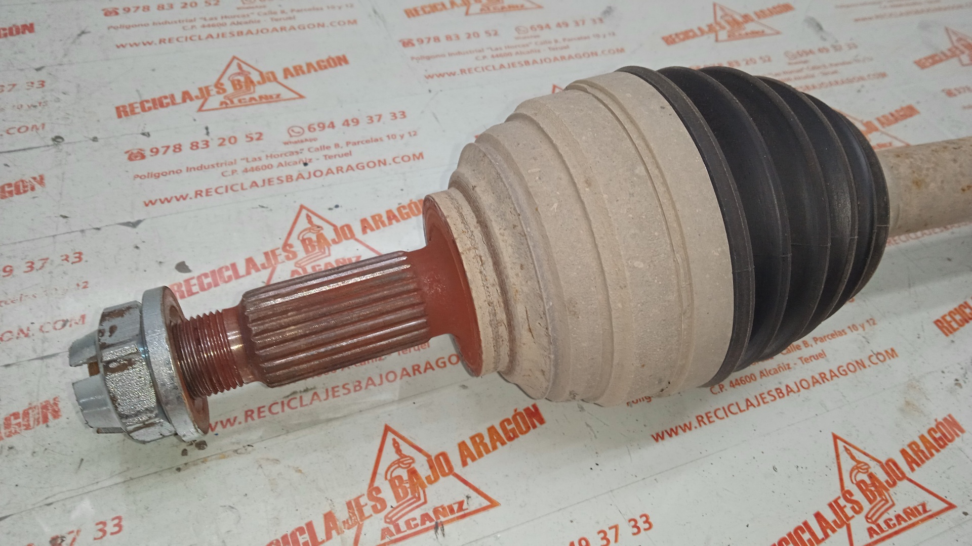 TRANSMISION DELANTERA DERECHA RENAULT CLIO K9K T7