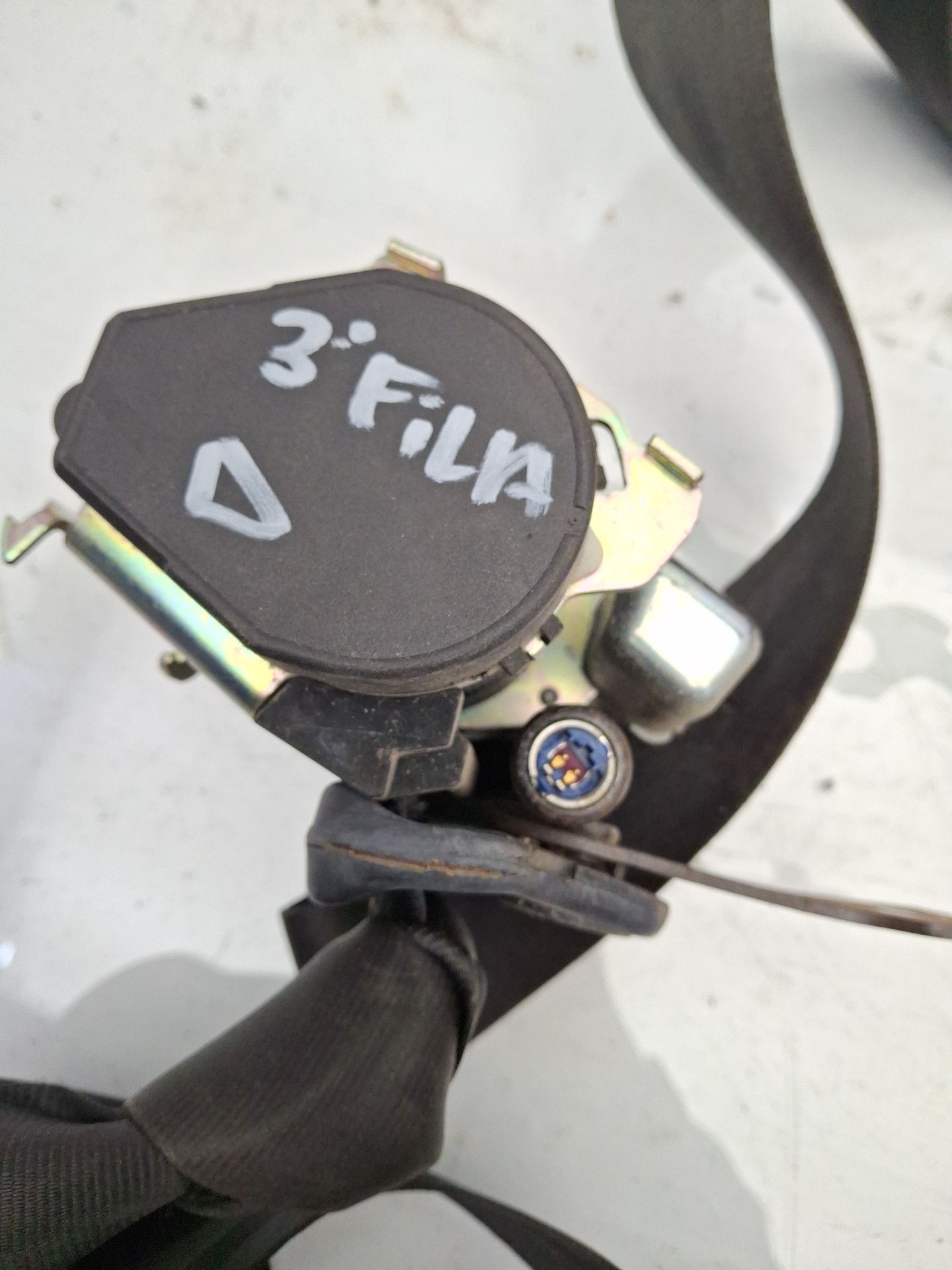 CINTURON SEGURIDAD TRAS. DCHO. RENAULT TRAFIC 