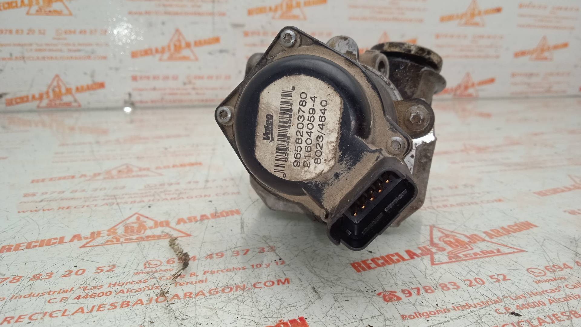 VALVULA EGR CITROEN C2 8HZ