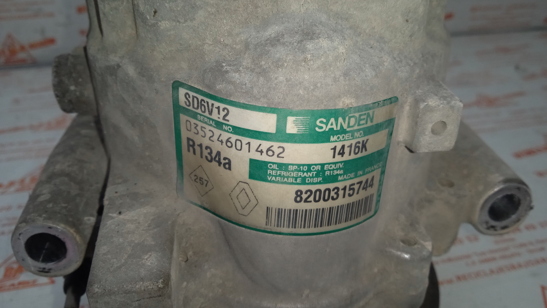 COMPRESOR AIRE ACONDICIONADO RENAULT CLIO K4J C7