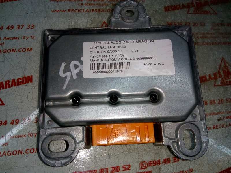 CENTRALITA AIRBAG CITROEN SAXO HDZ