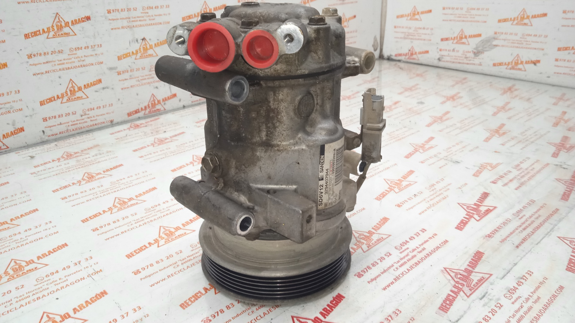 COMPRESOR AIRE ACONDICIONADO RENAULT CLIO K9K T7