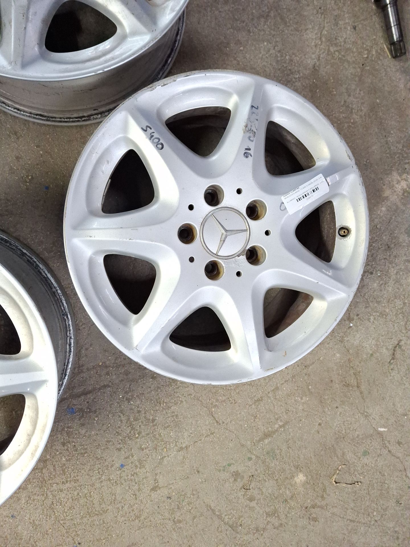 JUEGO LLANTAS MERCEDES-BENZ CLASE S 