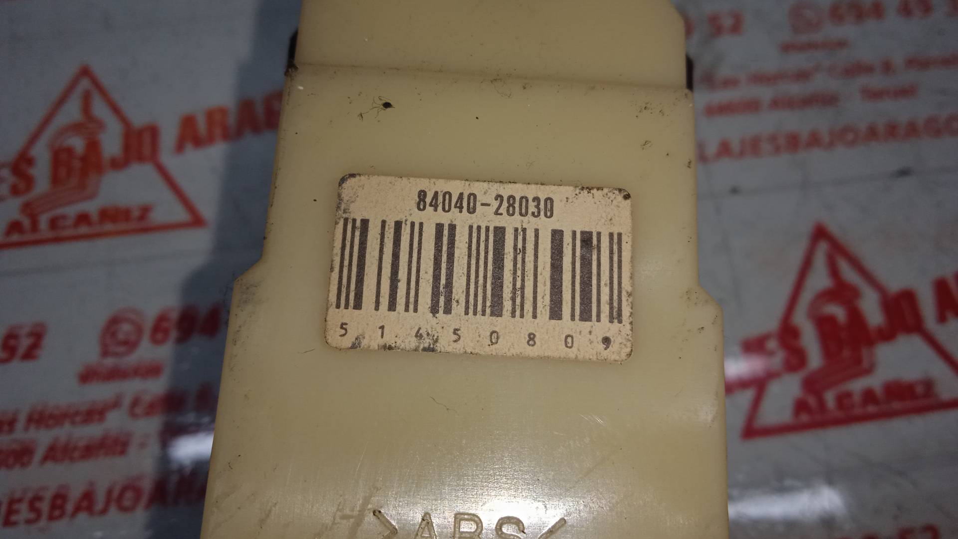 MANDO ELEVALUNAS DELANTERO IZQUIERDO TOYOTA PREVIA 2AZFE