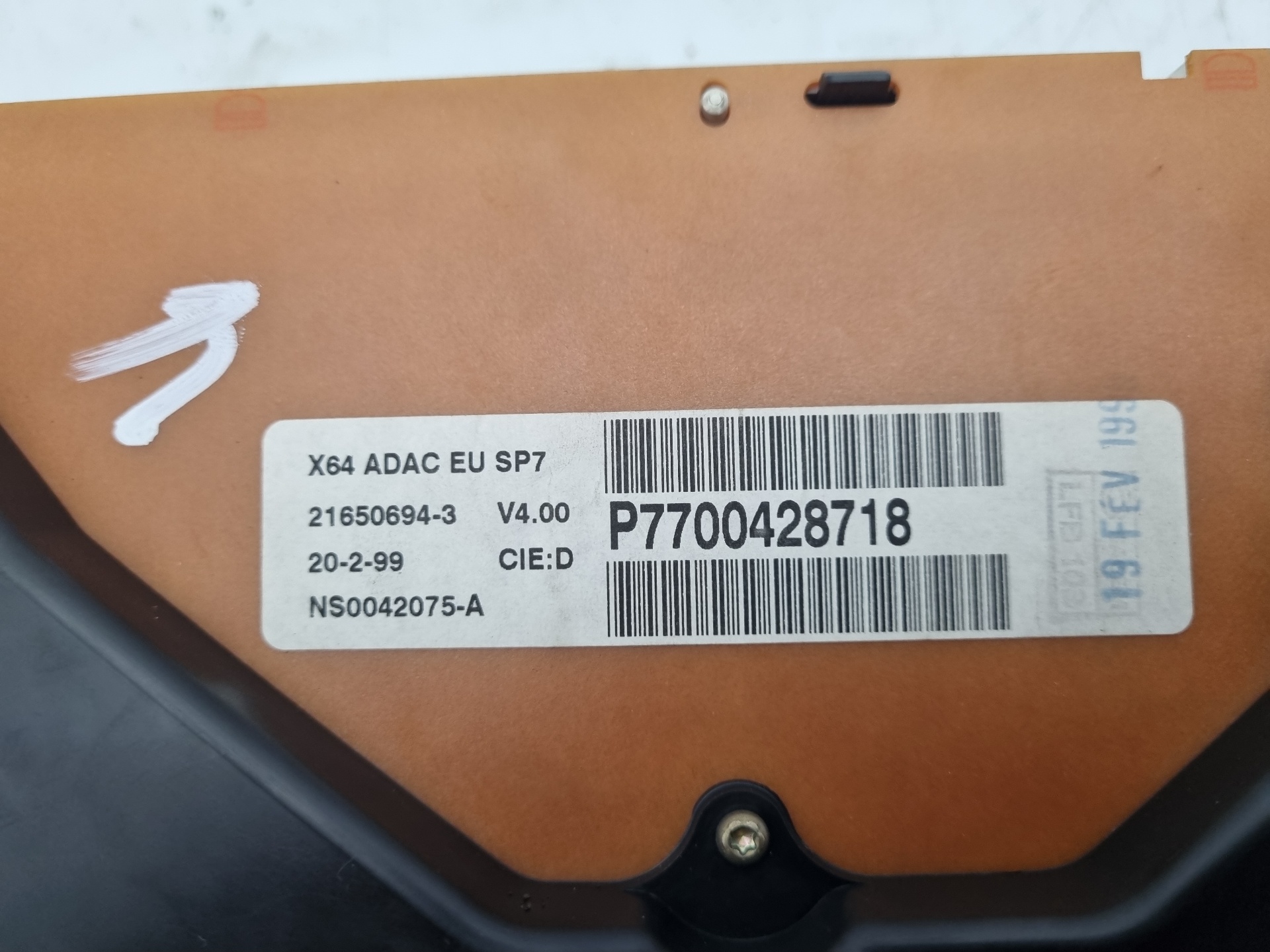 CUADRO INSTRUMENTOS RENAULT MEGANE K4J