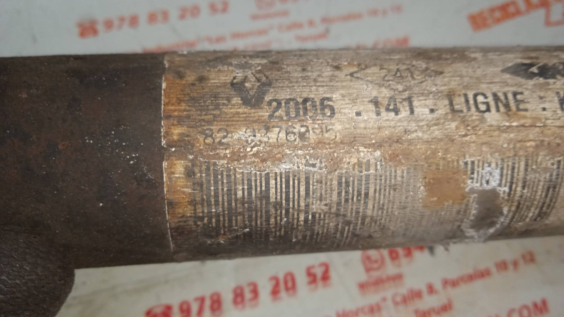 TRANSMISION DELANTERA DERECHA RENAULT GRAND K4M D8