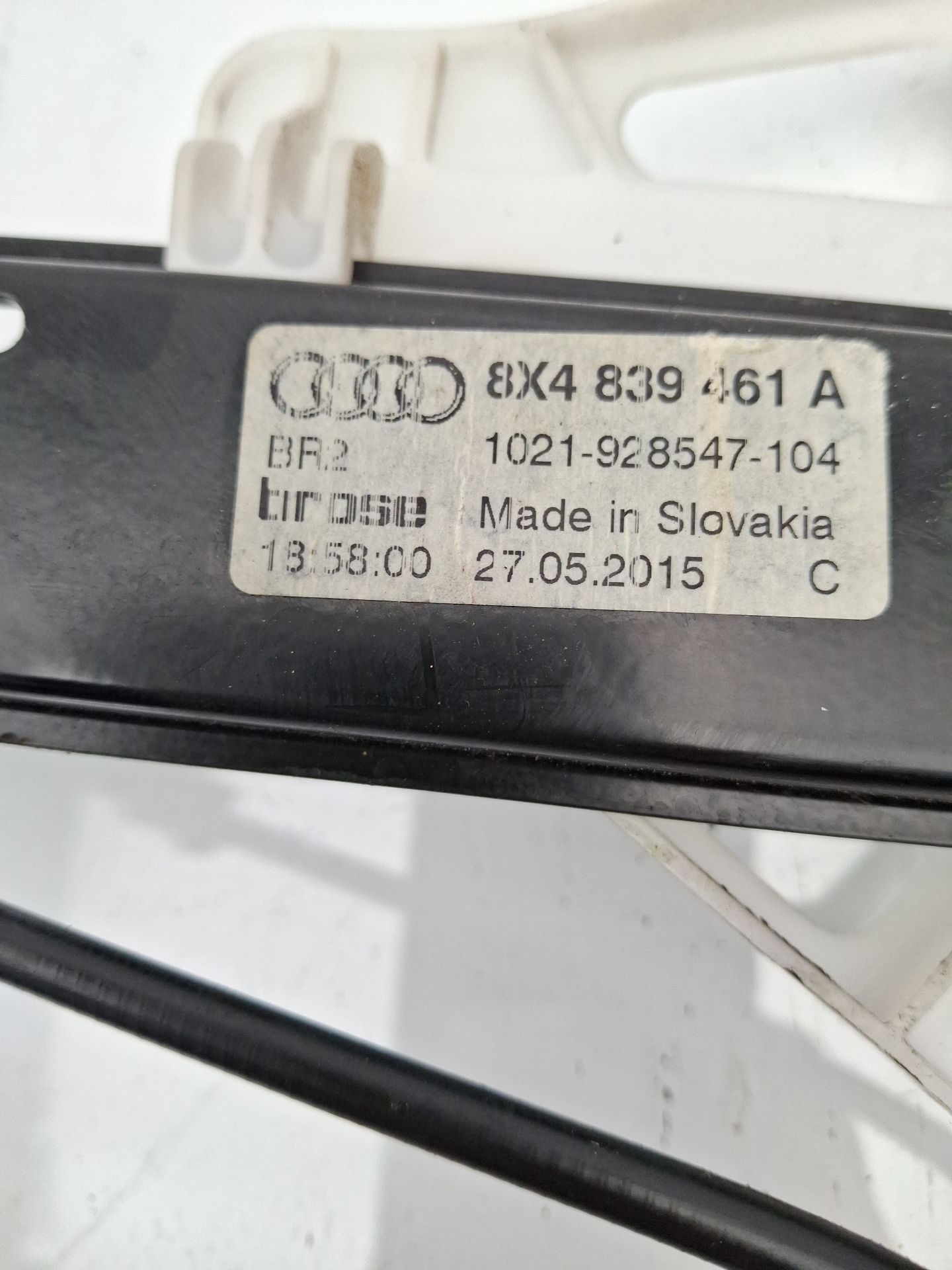 ELEVALUNAS TRASERO IZQUIERDO AUDI A1 