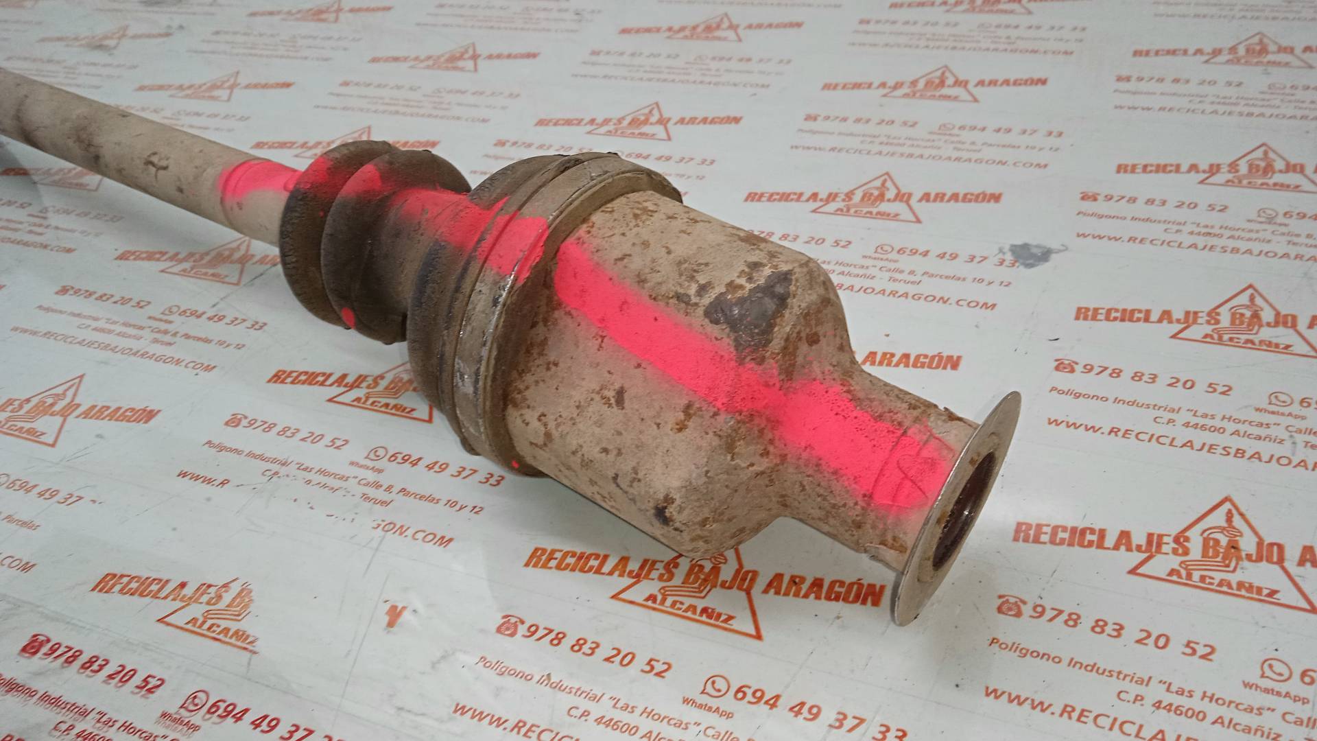 TRANSMISION DELANTERA DERECHA RENAULT KANGOO K9K B7