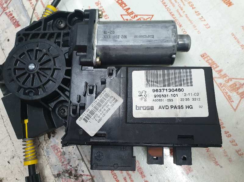 ELEVALUNAS DELANTERO DERECHO PEUGEOT 307 RHY