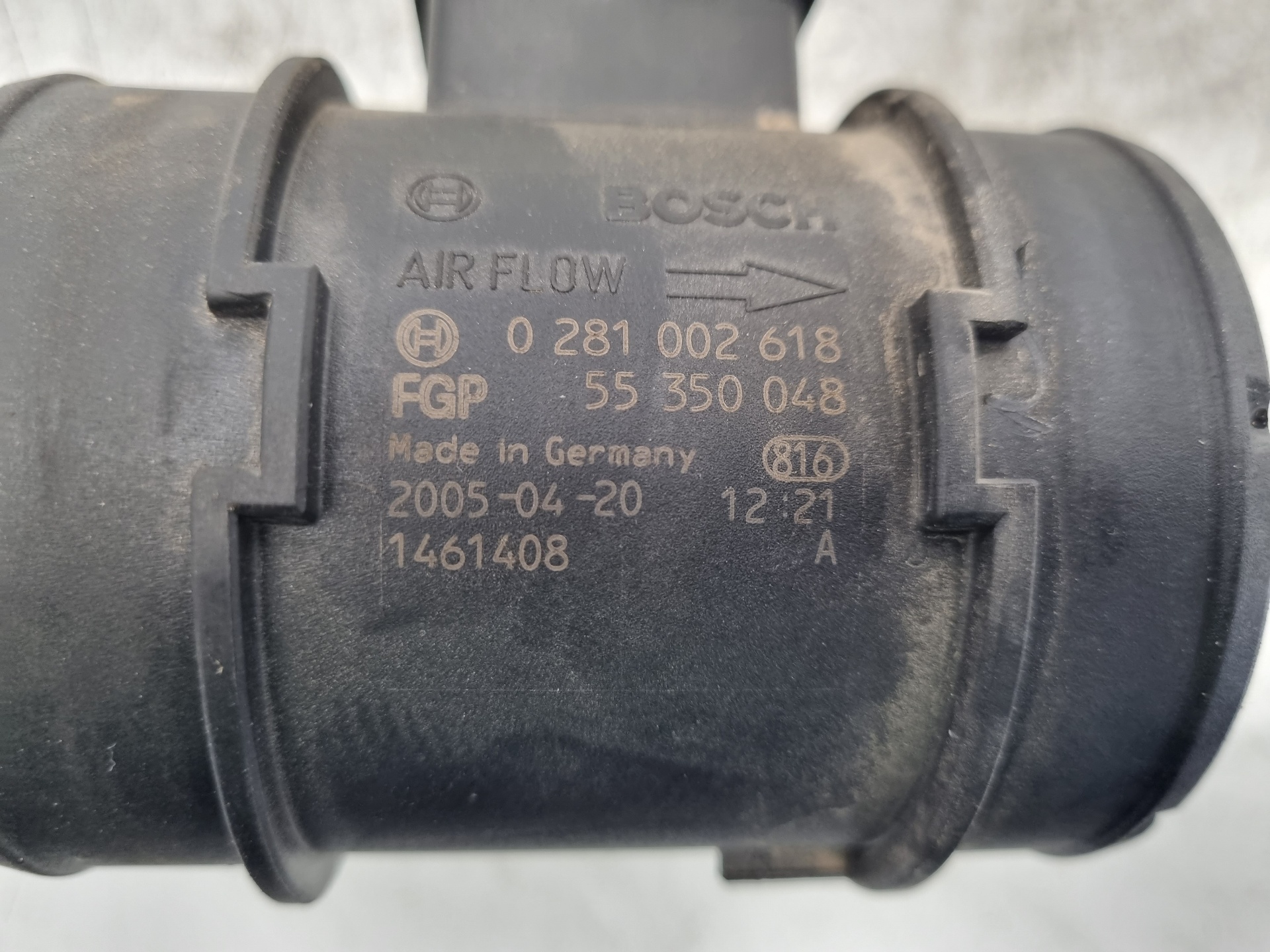 CAUDALIMETRO OPEL VECTRA Z19DT