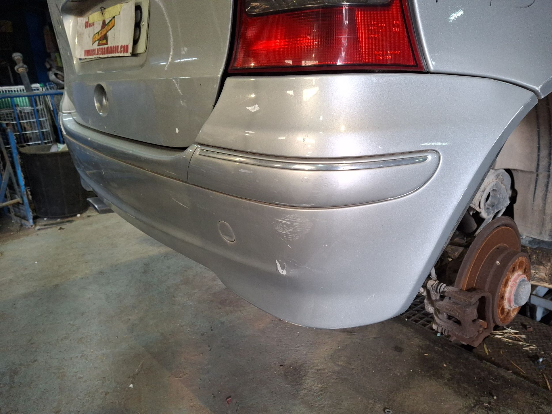 PARAGOLPES TRASERO MERCEDES-BENZ CLASE A 