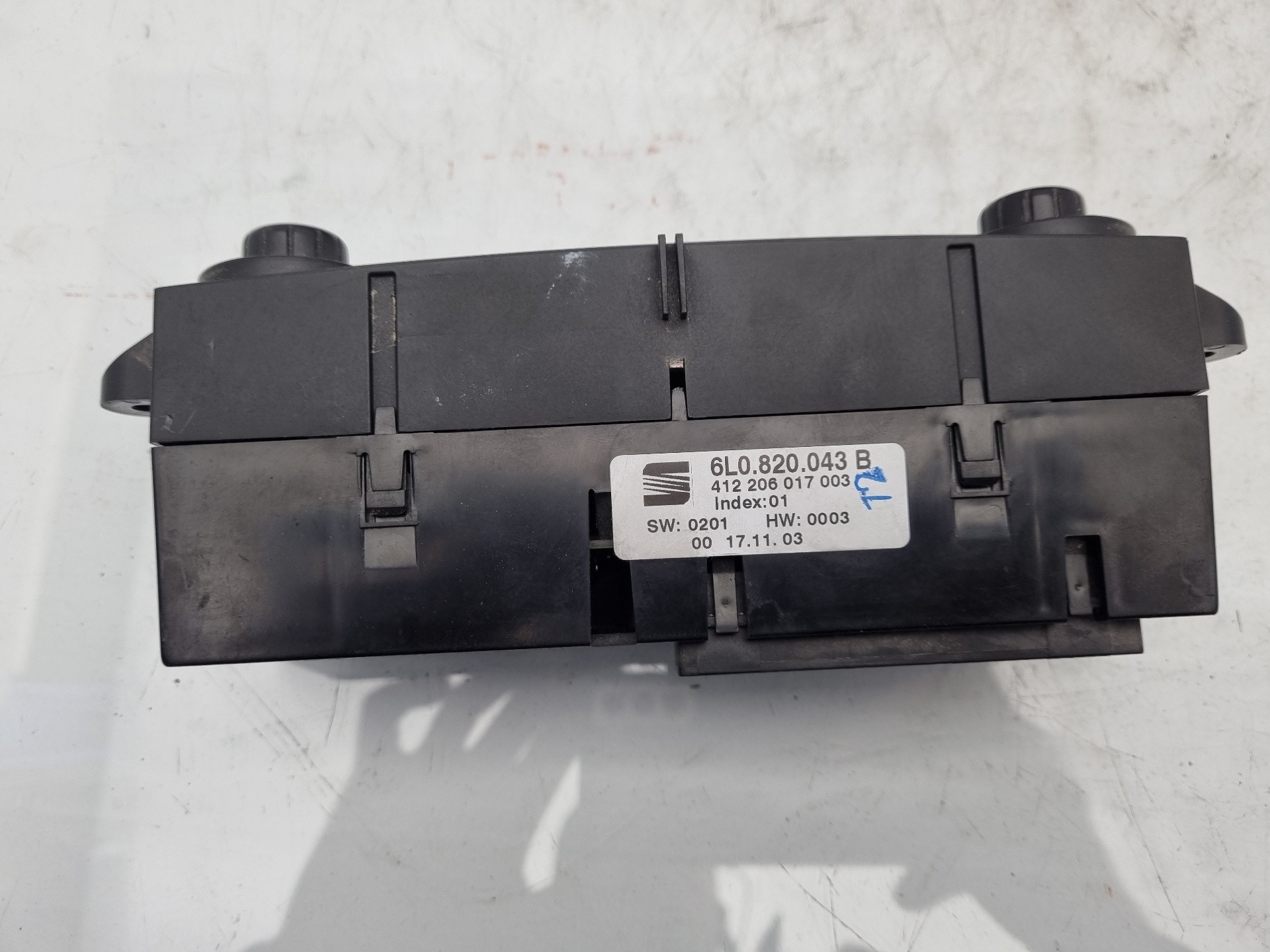 MANDO CLIMATIZADOR SEAT IBIZA AXR