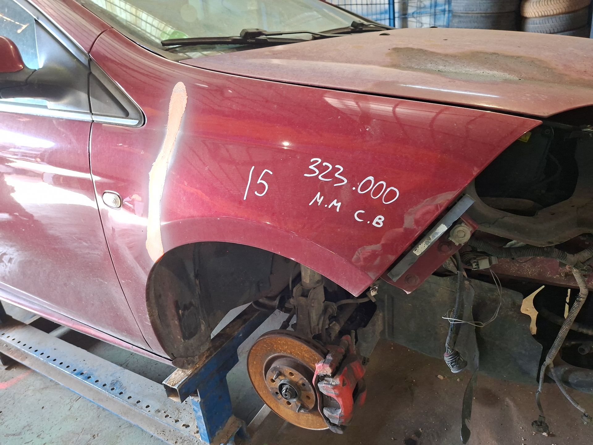 ALETA DELANTERA DERECHA FIAT BRAVO 