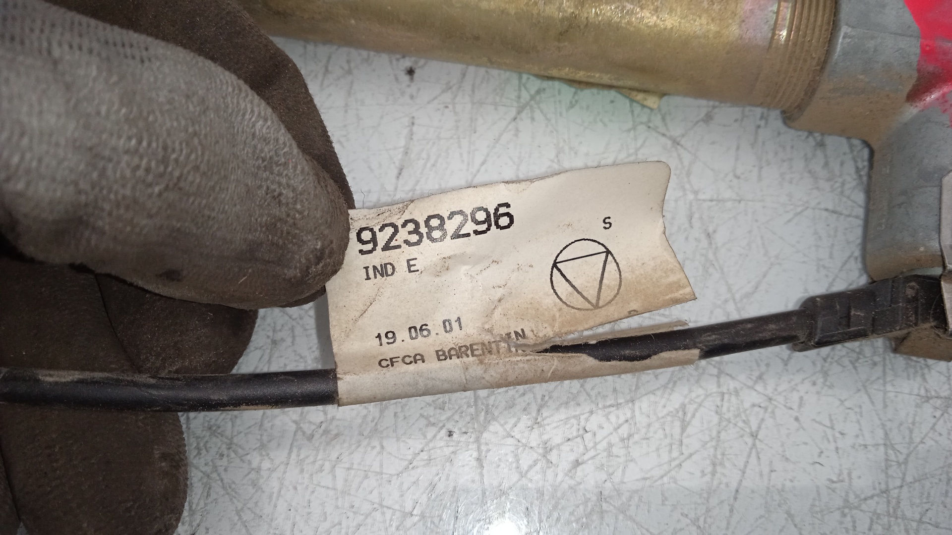 CINTURON SEGURIDAD DEL. IZQ. RENAULT SC?NIC F9Q K7