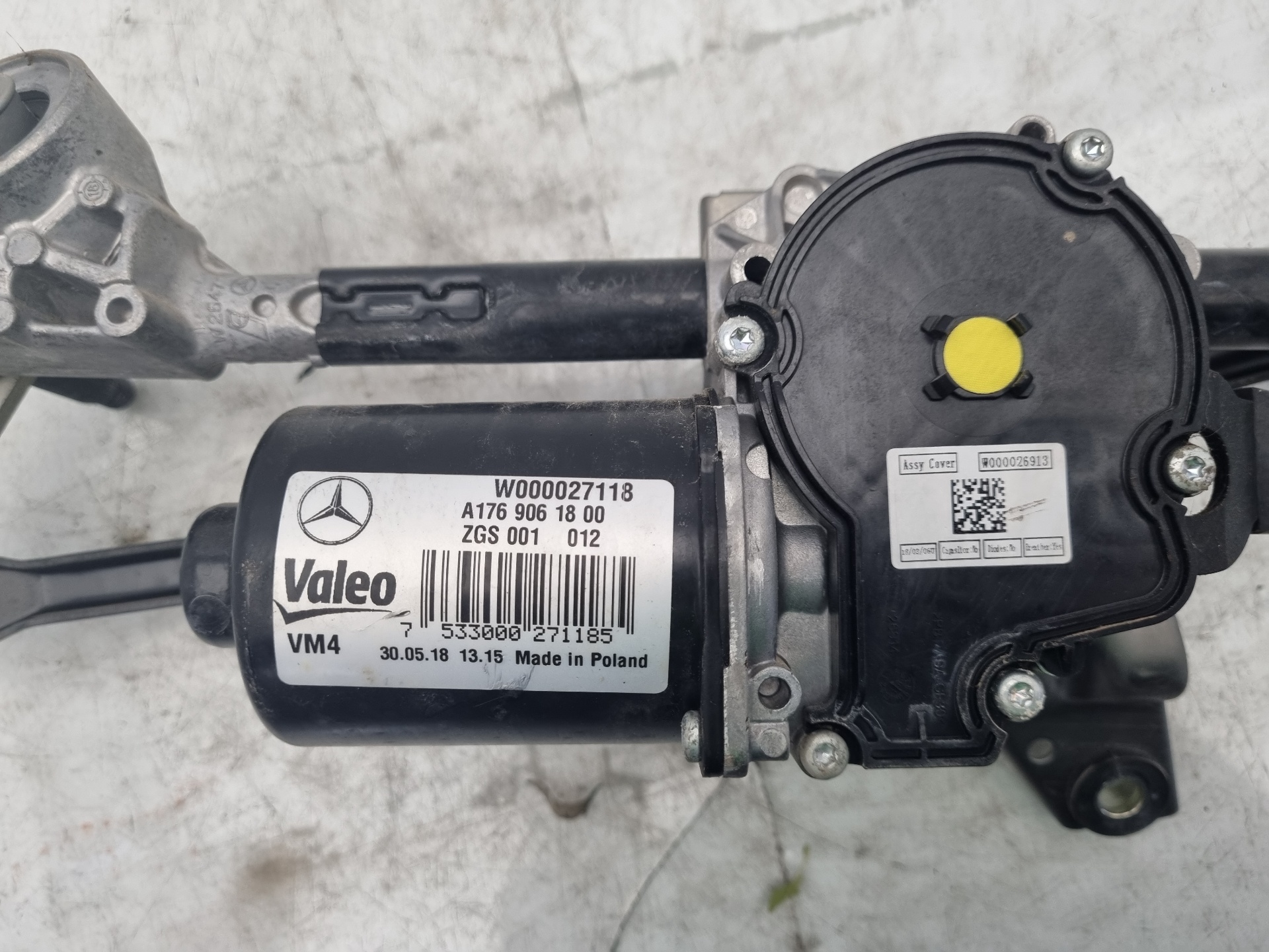 MOTOR LIMPIA DELANTERO INFINITI Q30 270910