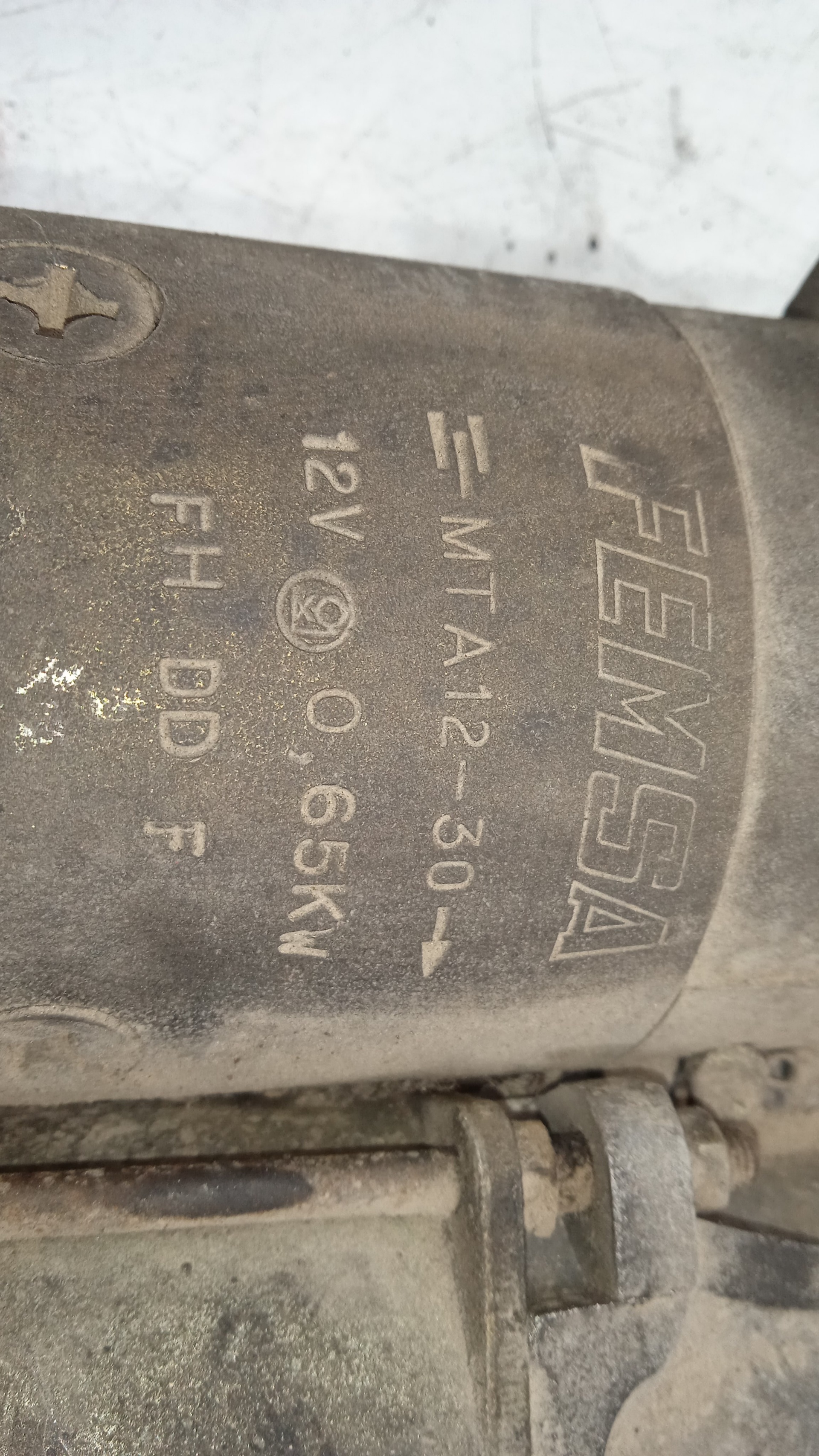 MOTOR ARRANQUE CITROEN DYANE M28