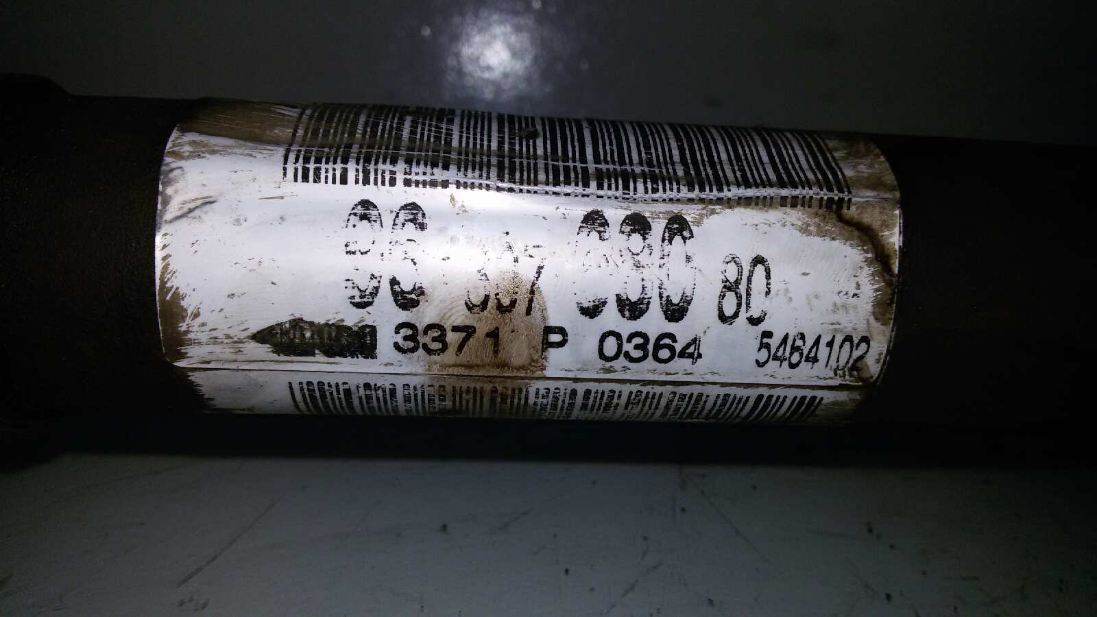 TRANSMISION DELANTERA DERECHA PEUGEOT 206 WJY