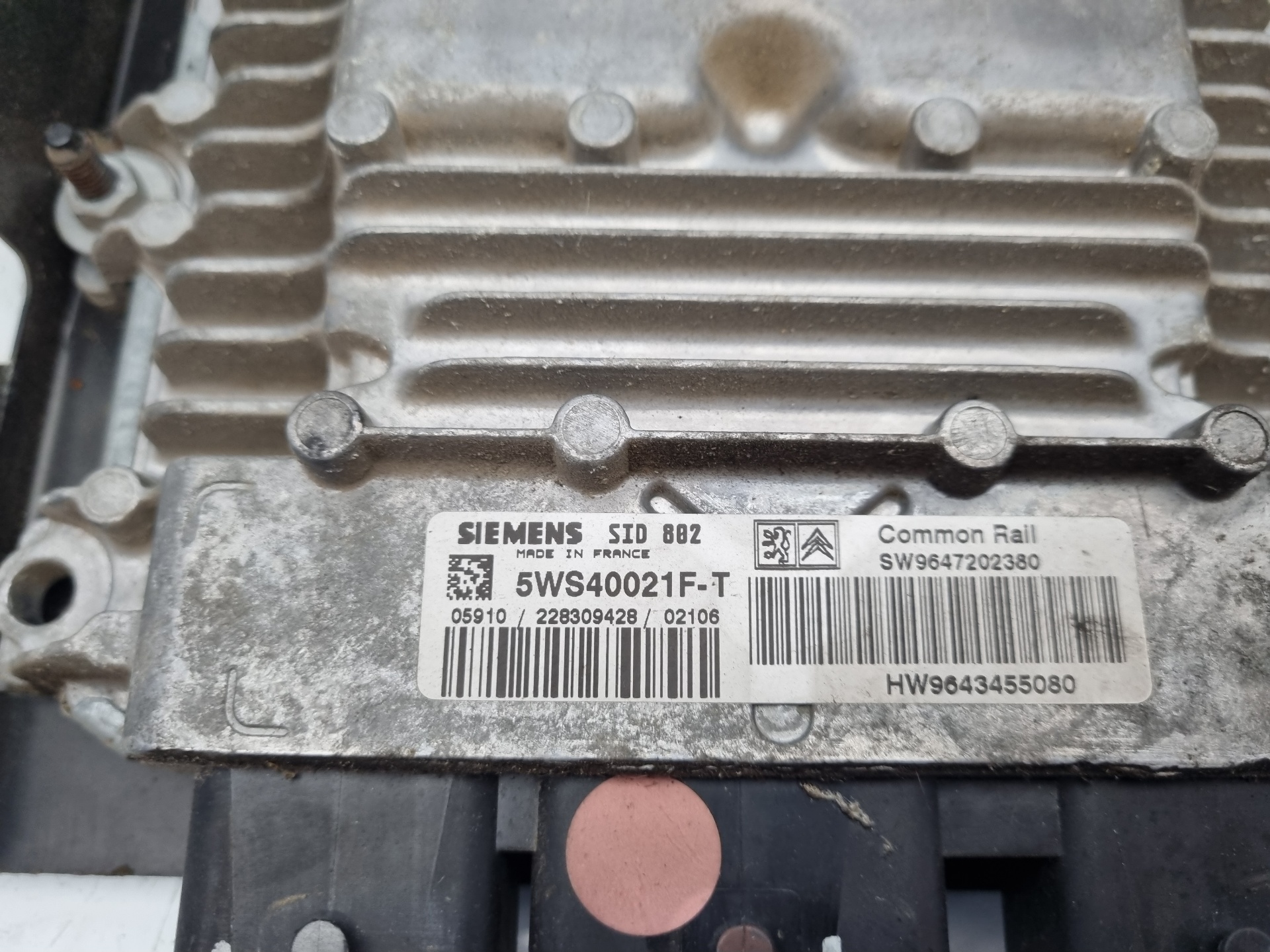 CENTRALITA MOTOR UCE CITROEN C3 