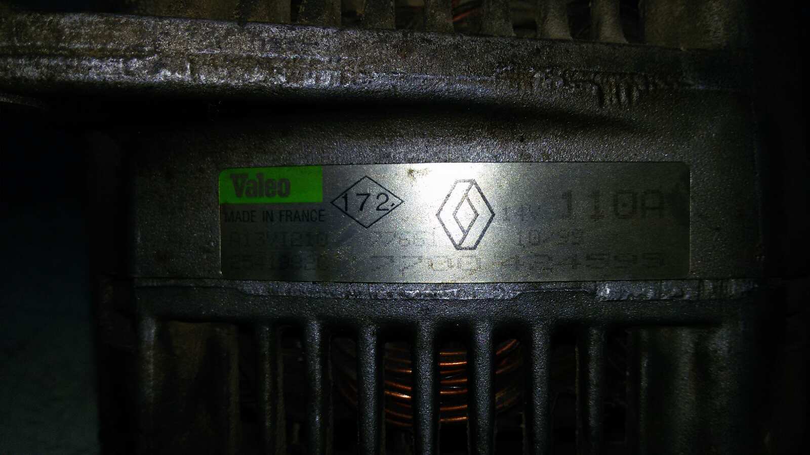 ALTERNADOR RENAULT LAGUNA 