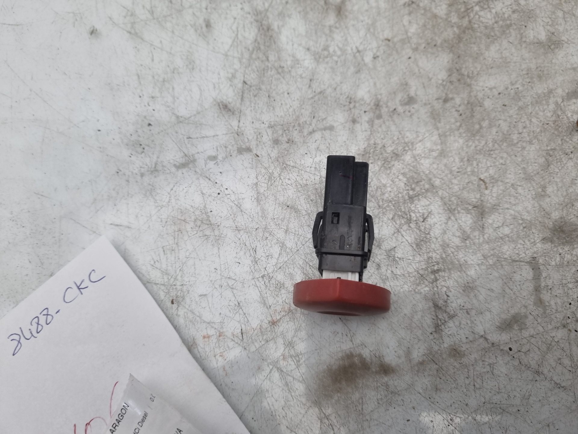 WARNING RENAULT LAGUNA F9Q C7