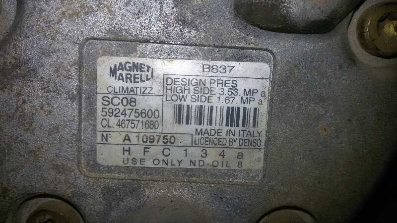 COMPRESOR AIRE ACONDICIONADO FIAT PUNTO 188A4000