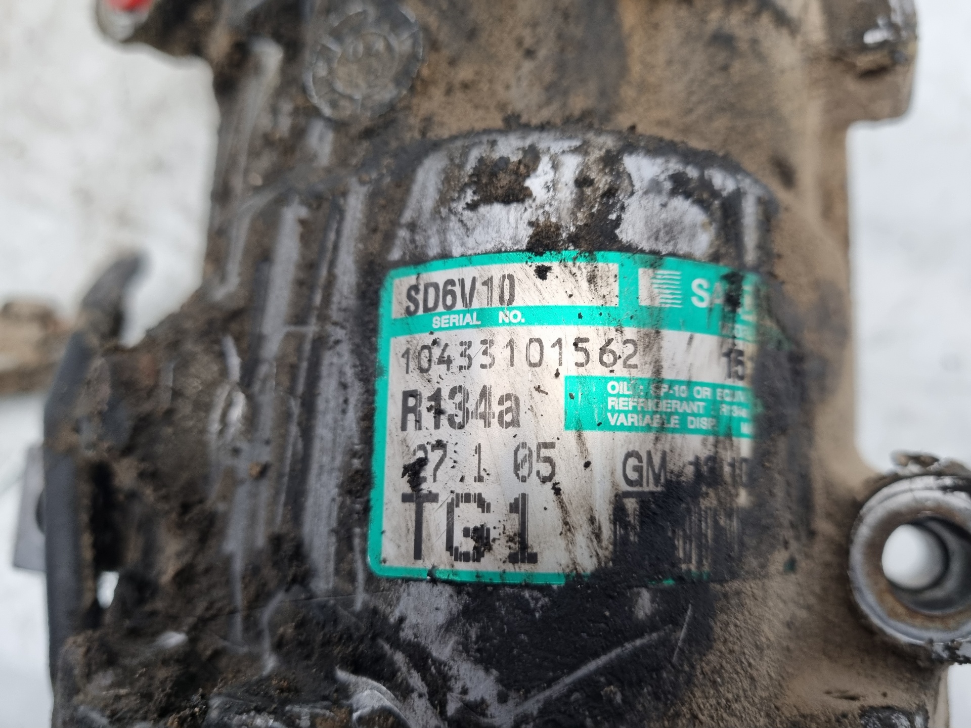 COMPRESOR AIRE ACONDICIONADO OPEL CORSA Z13DT