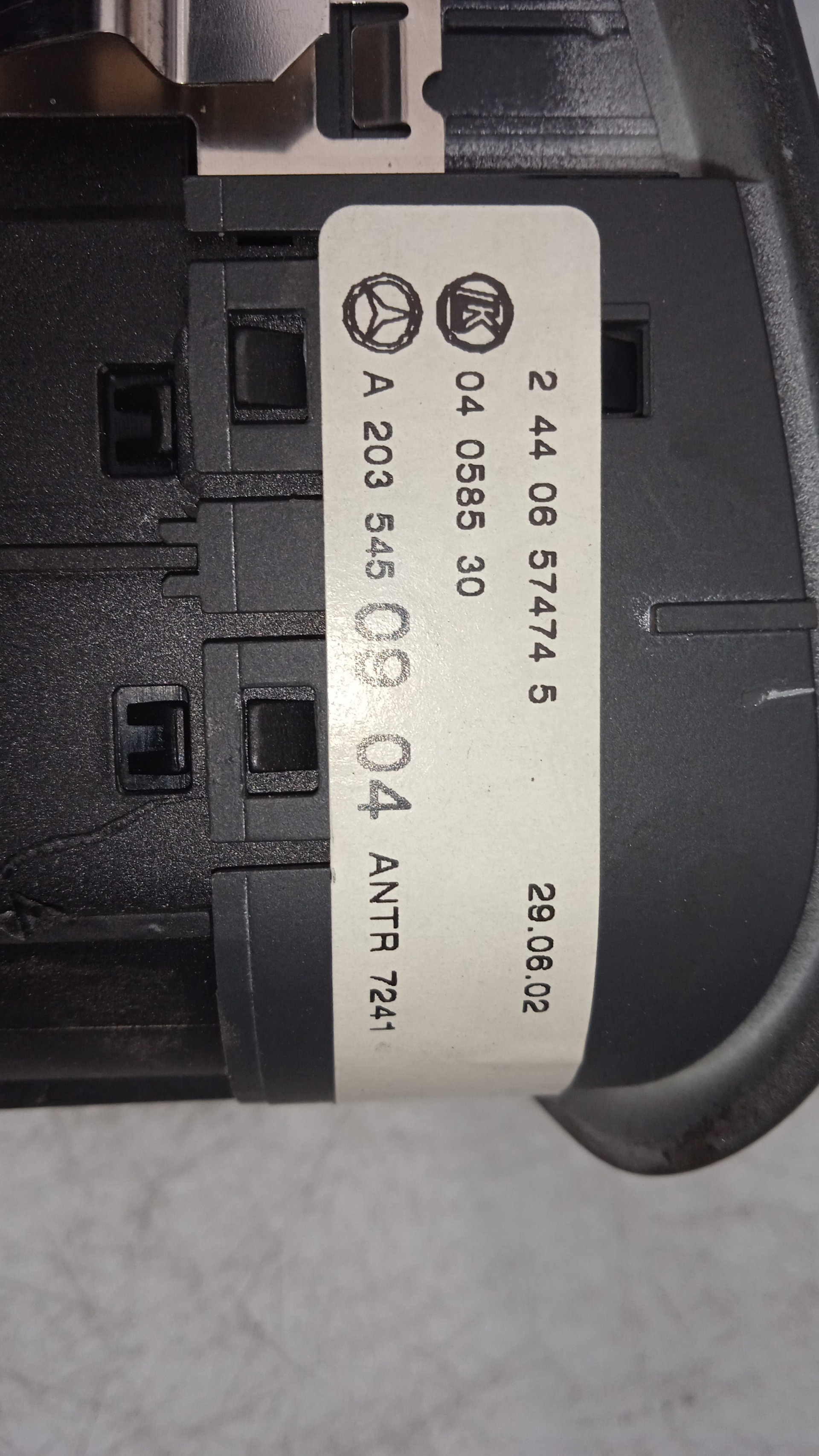 MANDO LUCES MERCEDES-BENZ CLK M271940