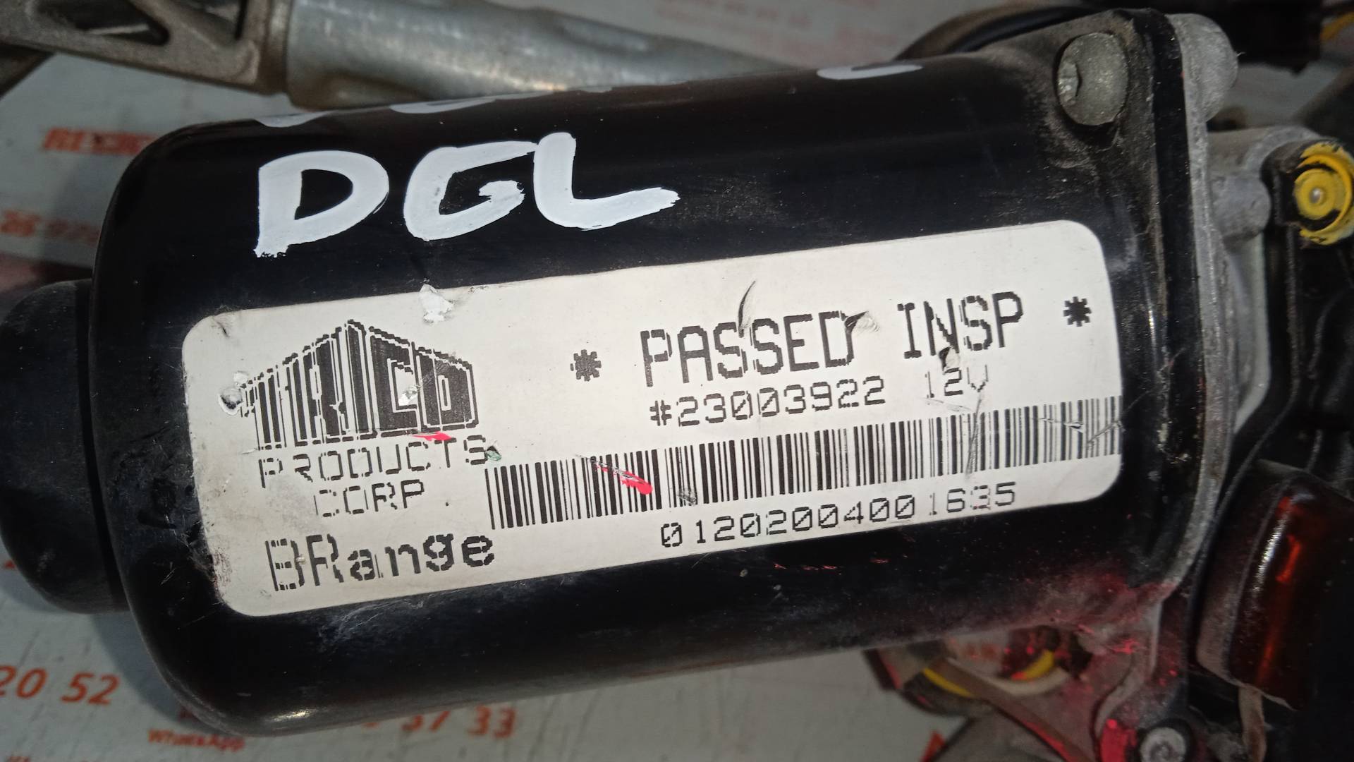 MOTOR LIMPIA DELANTERO OPEL VECTRA Z19DT