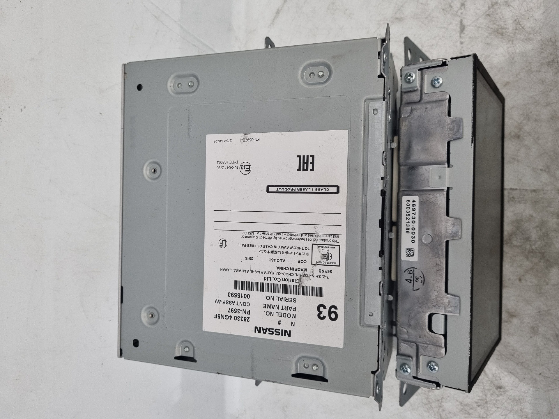 PANTALLA MULTIFUNCION INFINITI Q30 270910