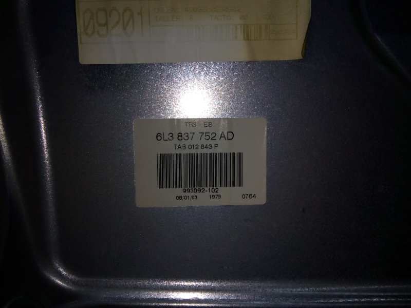 ELEVALUNAS DELANTERO DERECHO SEAT IBIZA ASY