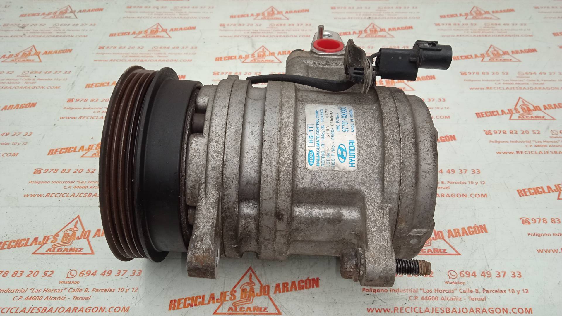 COMPRESOR AIRE ACONDICIONADO KIA PICANTO G4HG