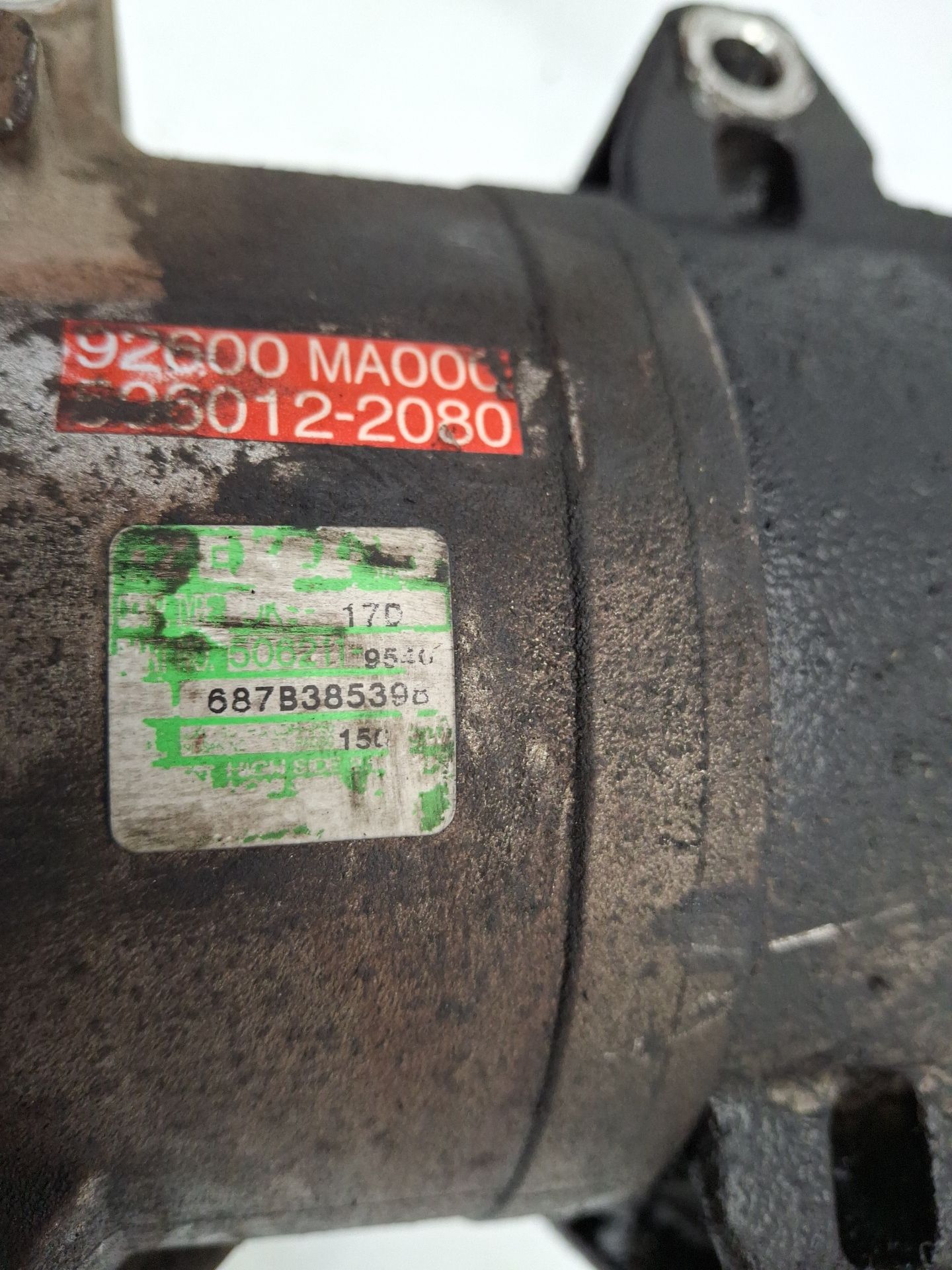 COMPRESOR AIRE ACONDICIONADO NISSAN ATLEON 