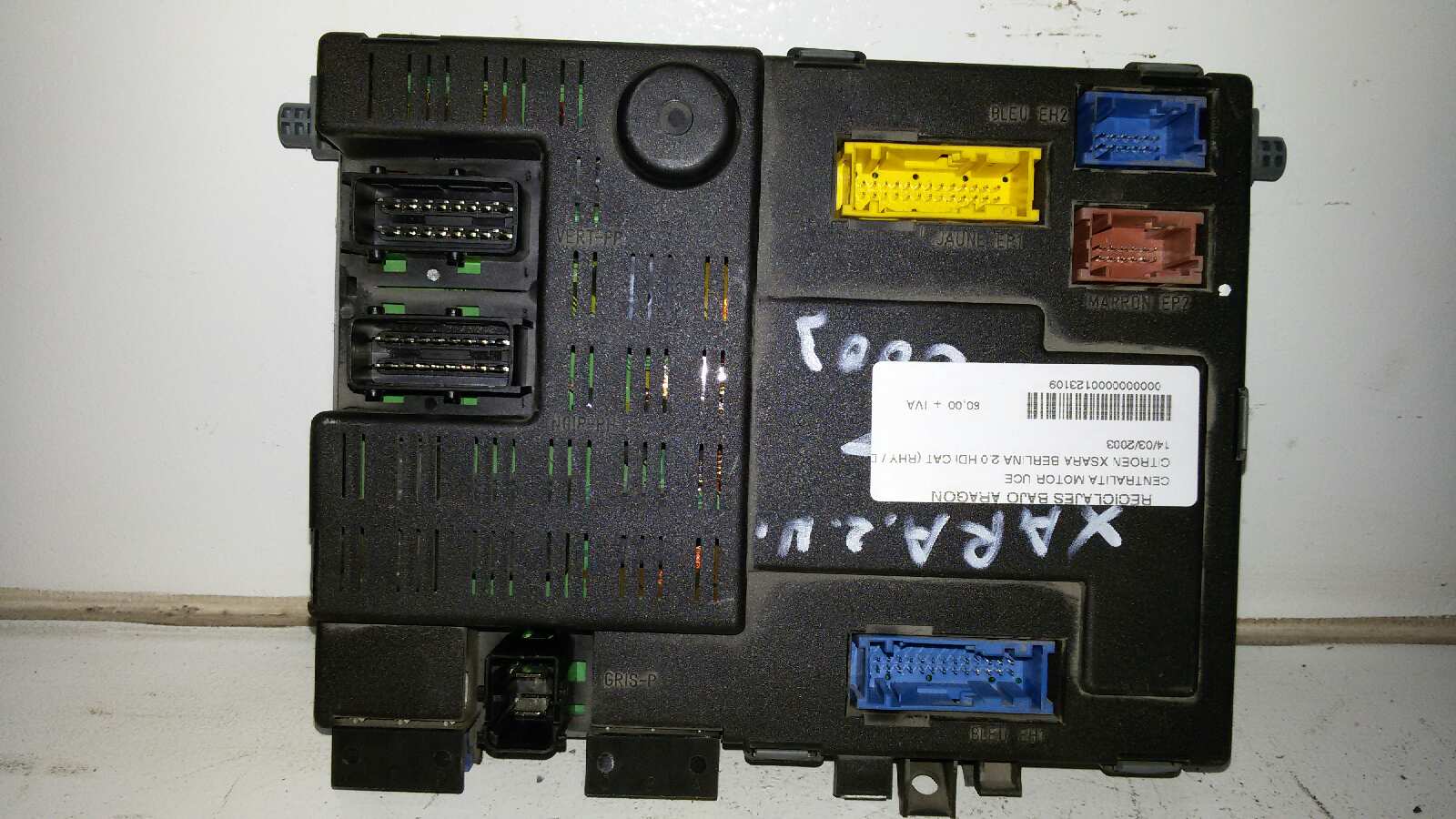 CAJA RELES / FUSIBLES CITROEN XSARA BERLINA RHY