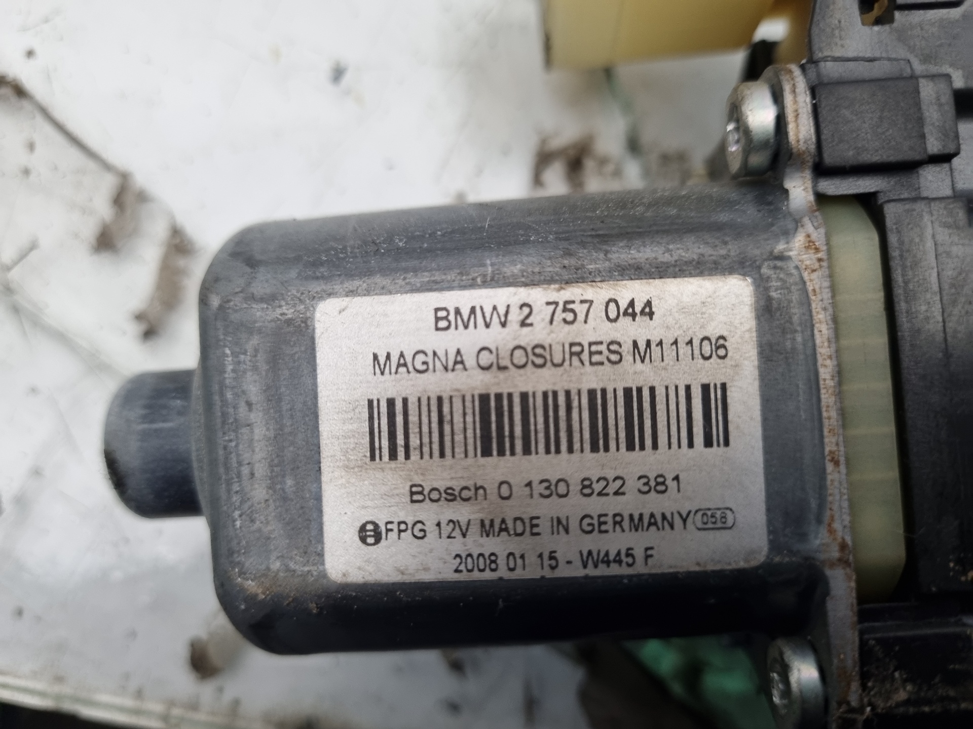 ELEVALUNAS DELANTERO DERECHO MINI MINI N12816A