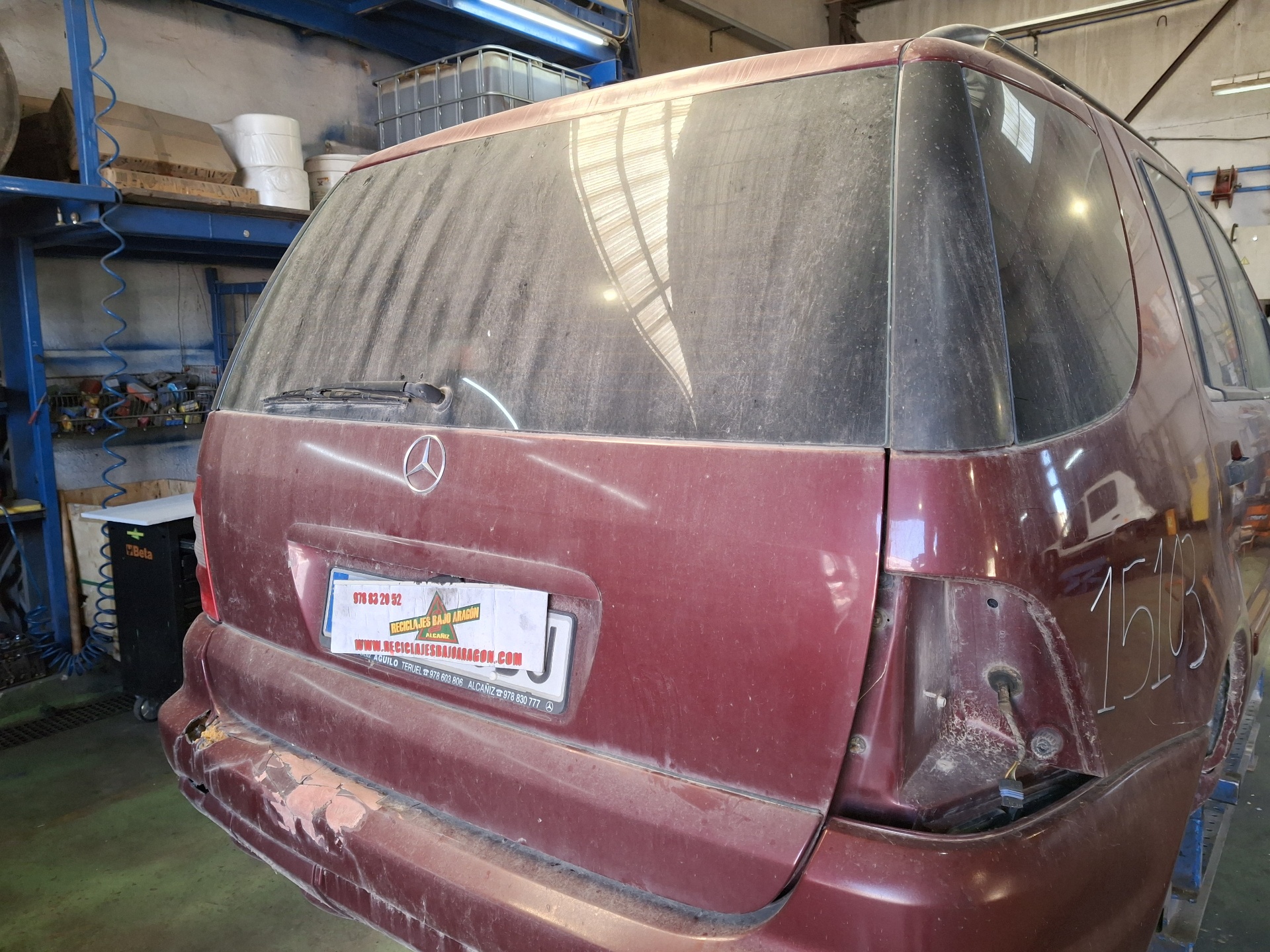 PORTON TRASERO MERCEDES-BENZ CLASE M OM612963
