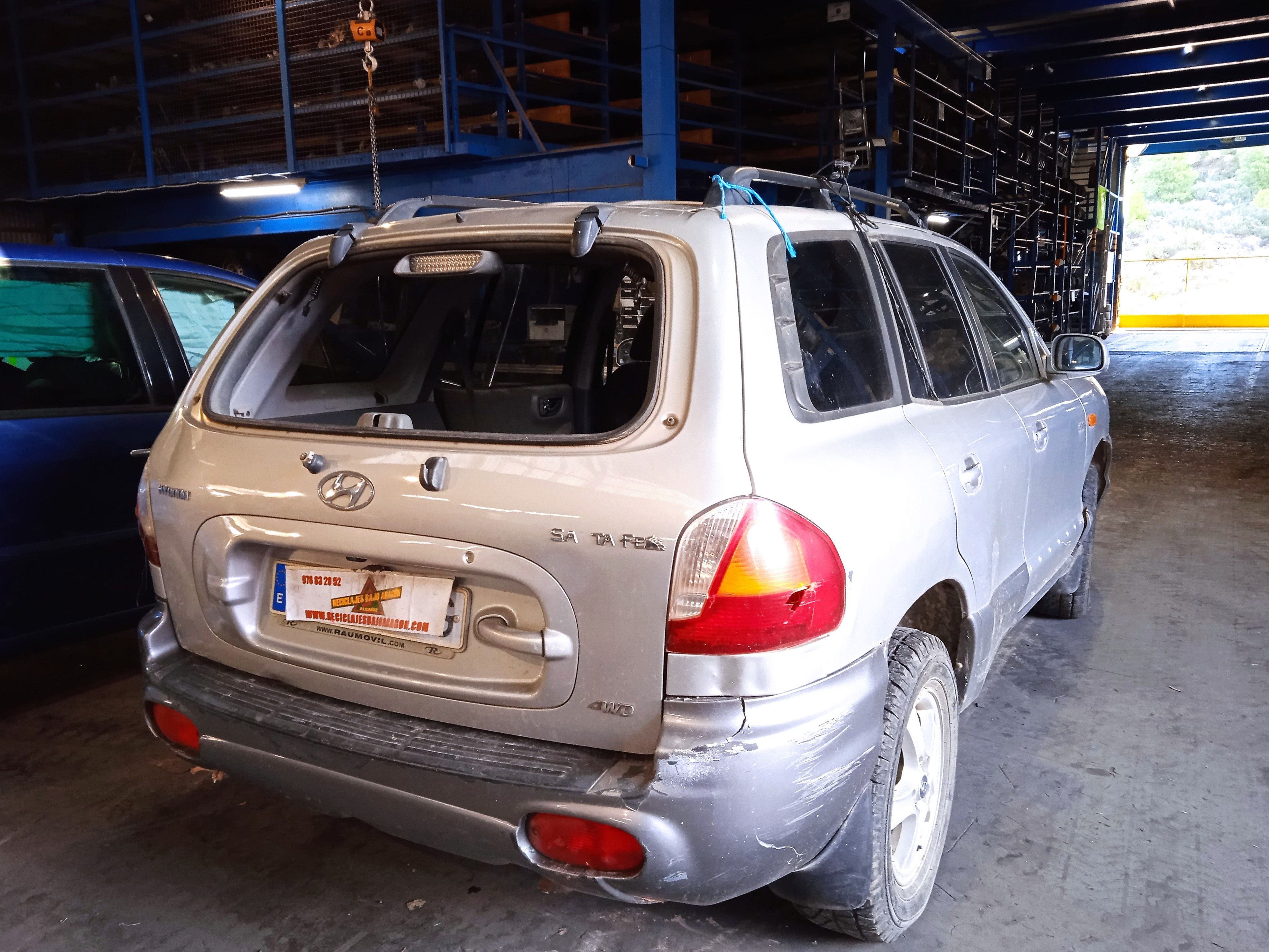 MOTOR ARRANQUE HYUNDAI SANTA D4EA