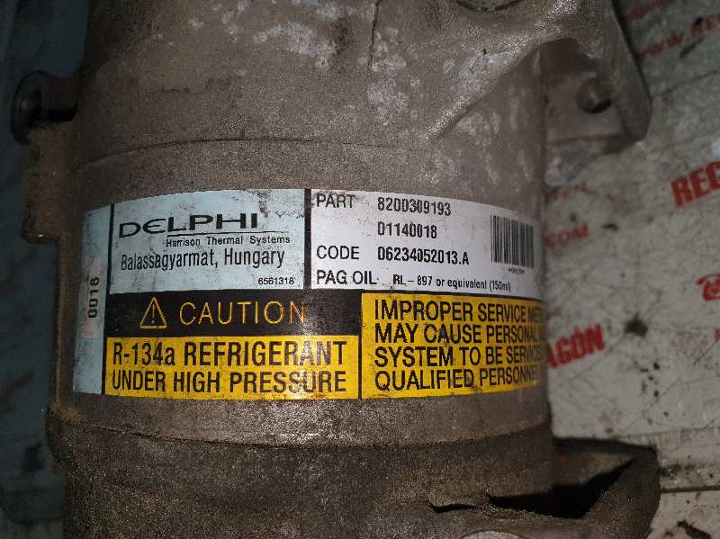 COMPRESOR AIRE ACONDICIONADO RENAULT SC?NIC 