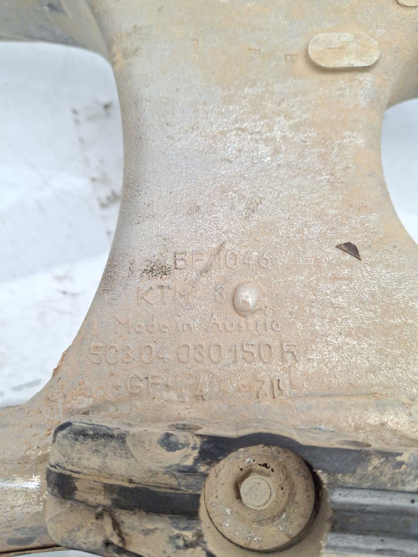 SOPORTE MOTOR KTM ENDURO 