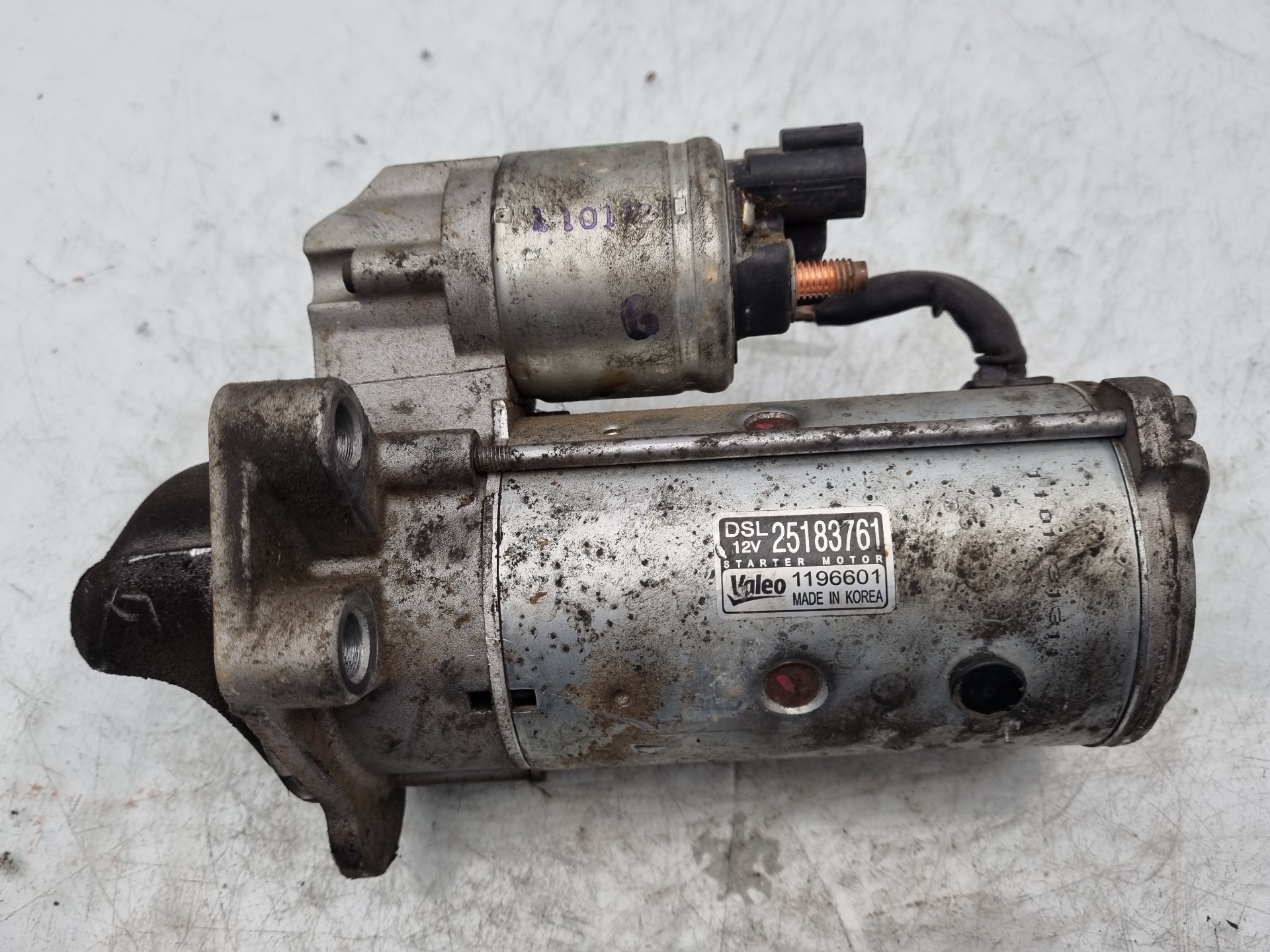 MOTOR ARRANQUE CHEVROLET CRUZE Z20D1