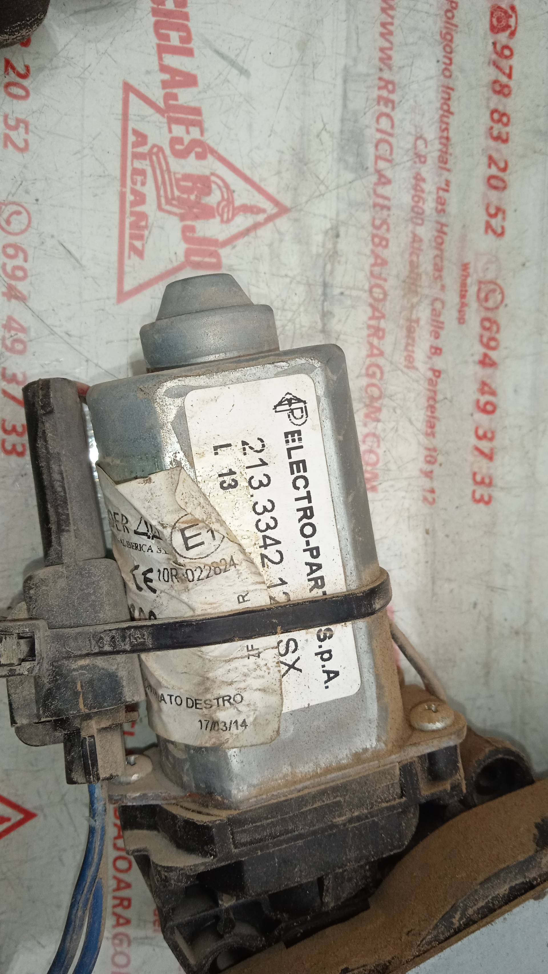 ELEVALUNAS DELANTERO DERECHO SEAT TOLEDO AAZ