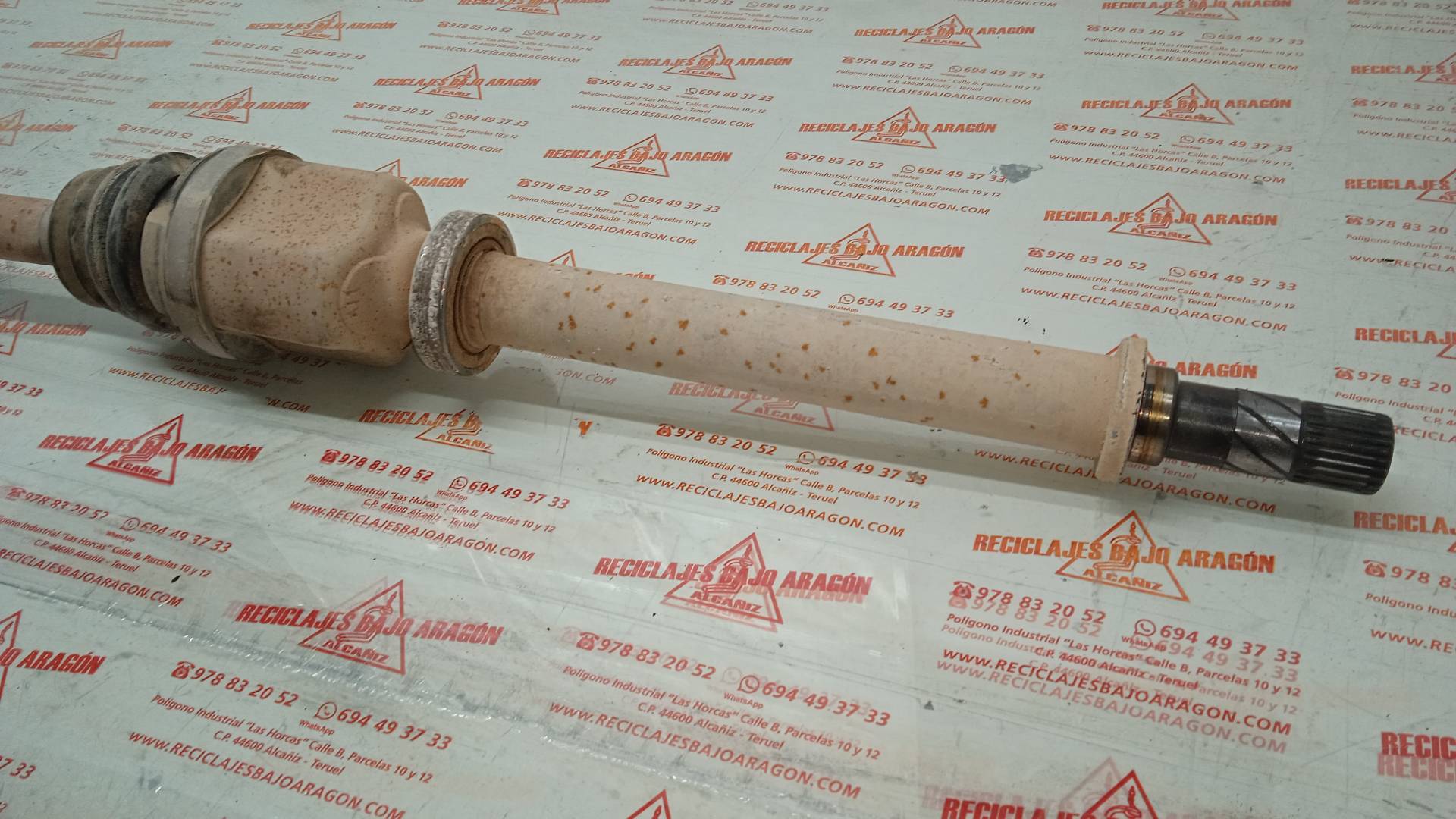 TRANSMISION DELANTERA DERECHA RENAULT CLIO K9K 17