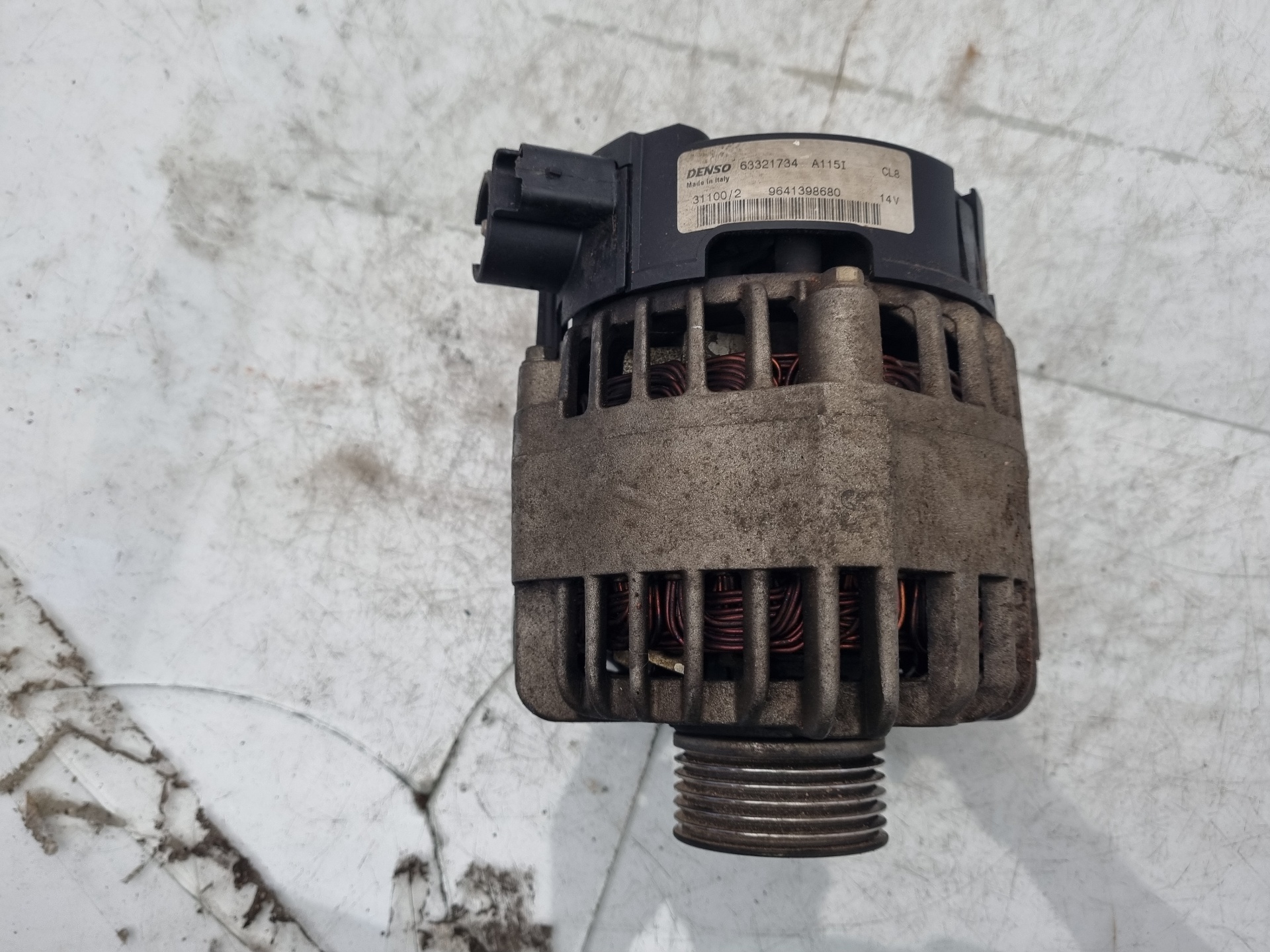 ALTERNADOR PEUGEOT 206 NFU