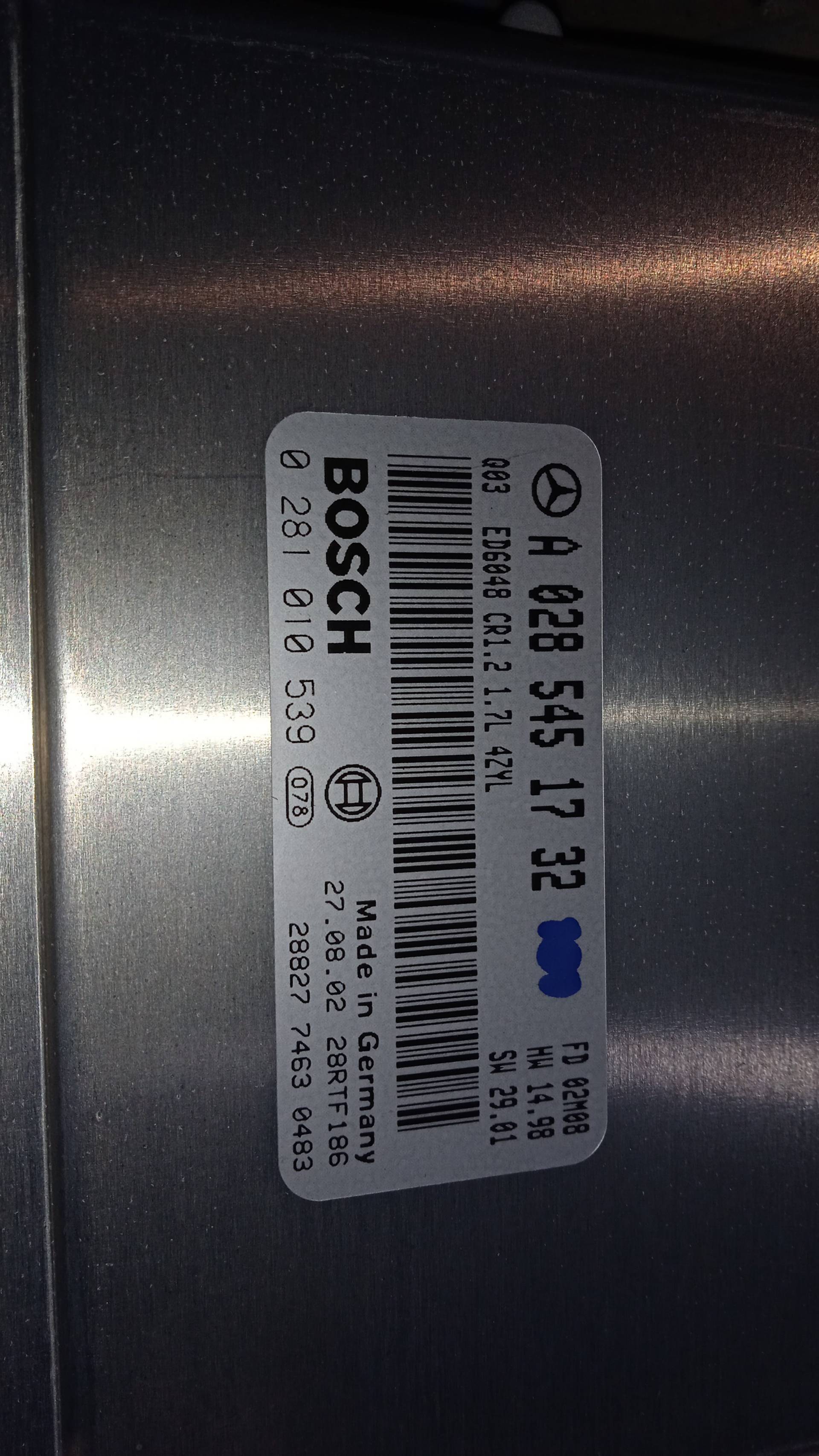 MOTOR COMPLETO MERCEDES-BENZ VANEO 