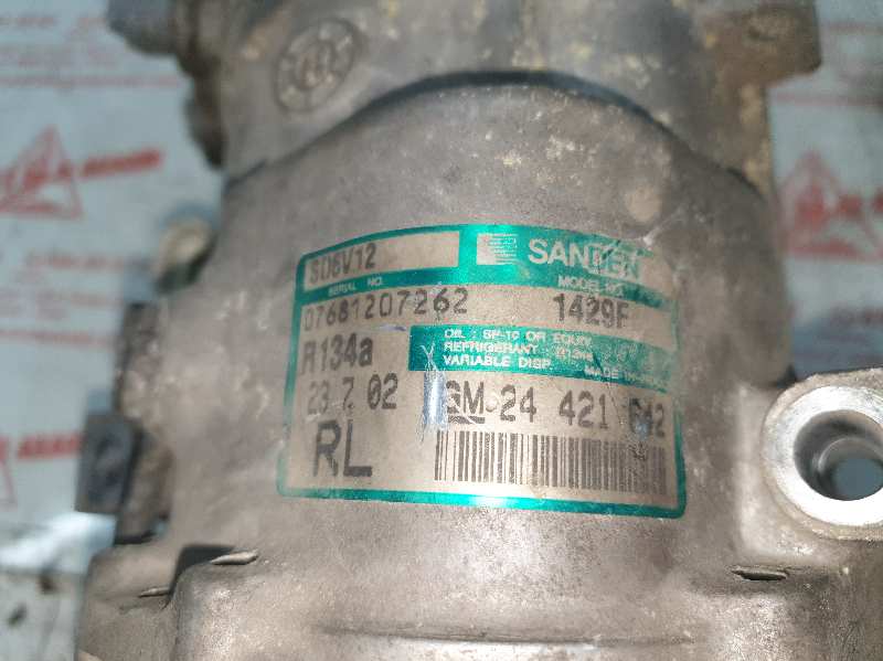 COMPRESOR AIRE ACONDICIONADO OPEL CORSA Y17DT