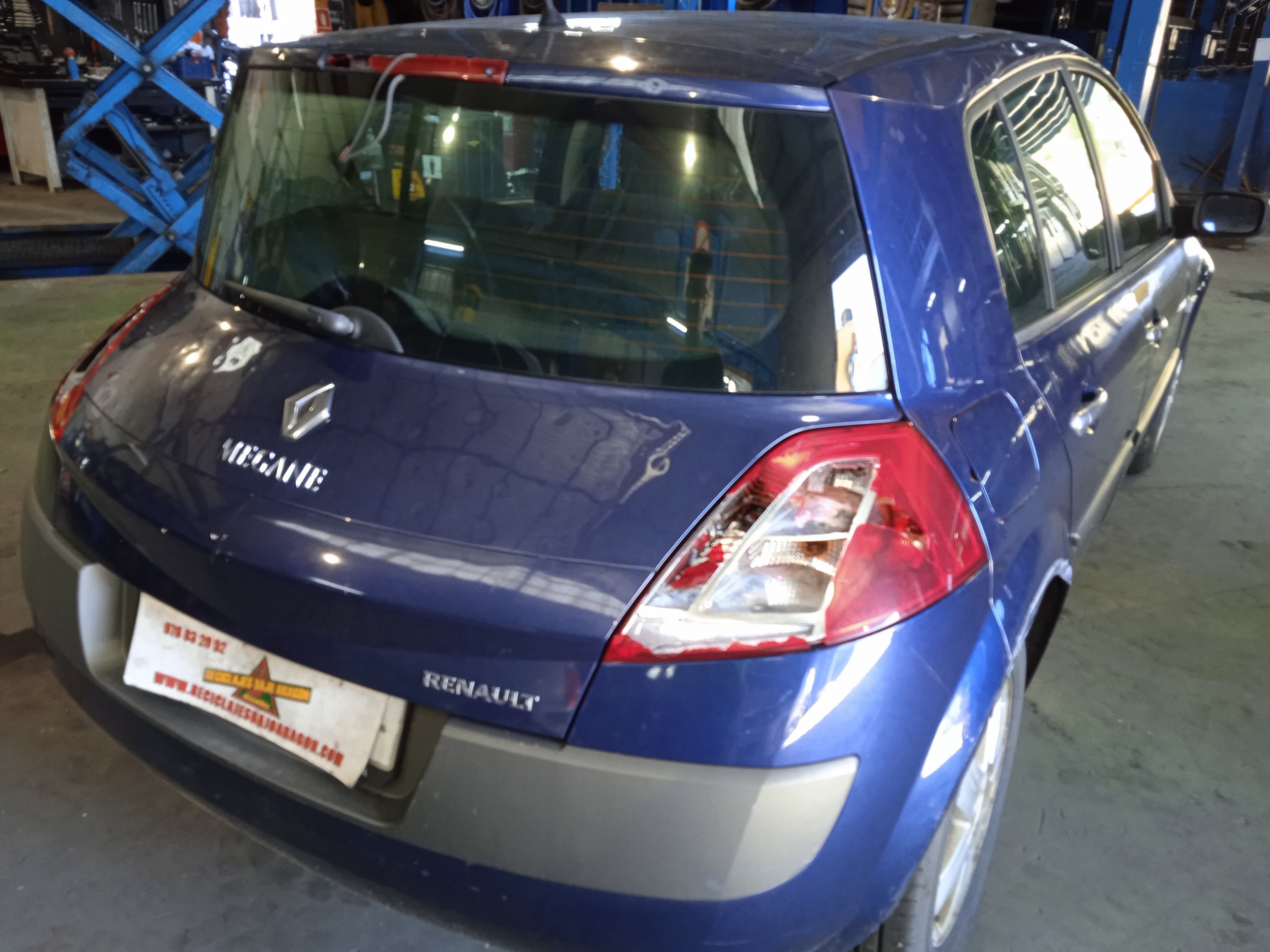 ELEVALUNAS DELANTERO IZQUIERDO RENAULT MEGANE 