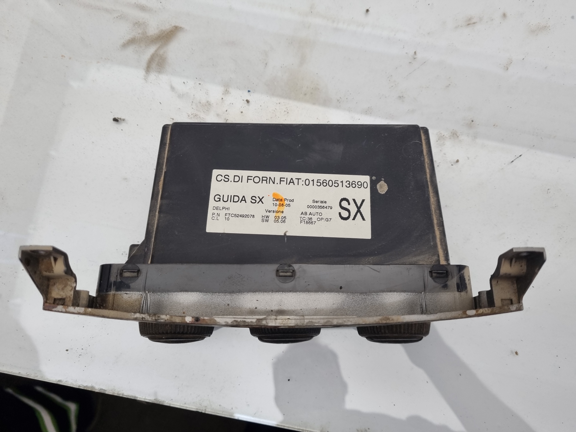 MANDO CLIMATIZADOR ALFA ROMEO GT 937A5000